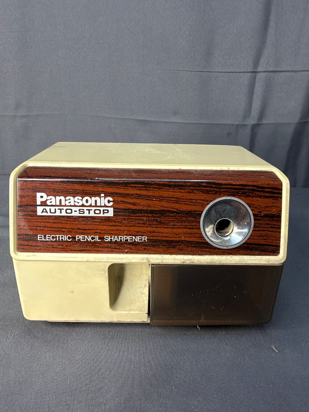 Vintage Panasonic KP-110 Auto-Stop Electric Pencil Sharpener Tested Works